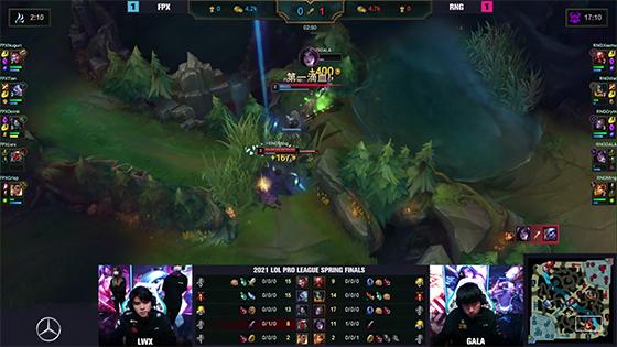 LOL-LPL：英文流评春季赛决赛TOP 5，GALA五杀卡莎排名第一