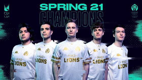 LOL：LEC夏季赛12日凌晨线上开战，“马德里雄狮”MAD对阵豪门G2