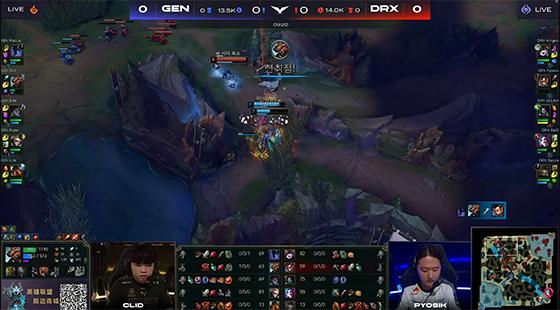 LOL-LCK：Bdd阿卡丽飞雷神一突四单杀纳尔，GEN让一追二击败DRX