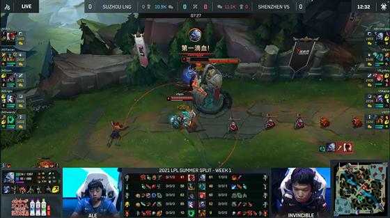 LOL-LPL：Tarzan兰博“通天代”杀穿野区，LNG“人机局”横扫V5