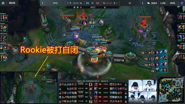 Rookie心态被打崩？死亡列车送三杀！基地炸了还在带线