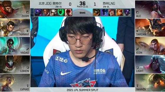 LOL-LPL：Ale阿卡丽极限操作两次单杀Zoom，LNG 2-1击败JDG