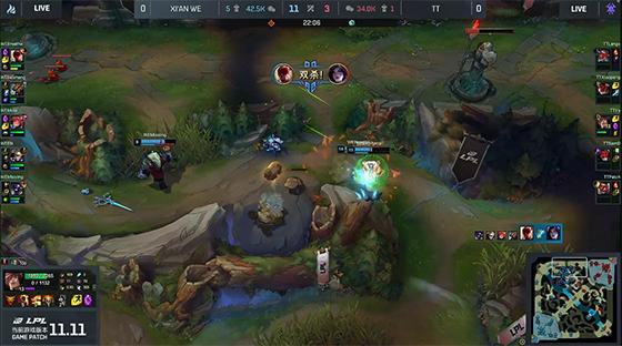 LOL-LPL：Langx两局惨遭“军训”对线崩盘，WE稳扎稳打2-0战胜TT