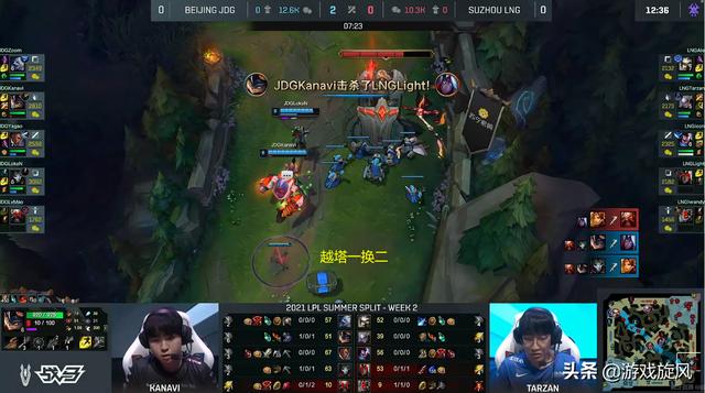LOL：LNG亚索皎月套路战胜JDG，泰山：我能首发不是没有道理的