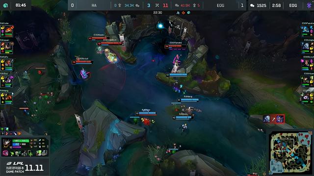 LOL-LPL：Viper克格莫凶悍走A输出爆表，EDG 2-0击败RA收获三连胜