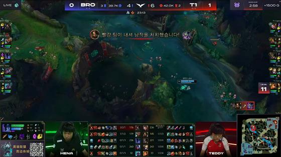 LOL-LCK：Faker沙皇禁军之墙潇洒回推，T1 2-0横扫BRO收获第二胜