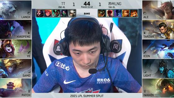 LOL-LPL：三路高地被破一波翻盘，LNG 2-1击败TT豪取六连胜