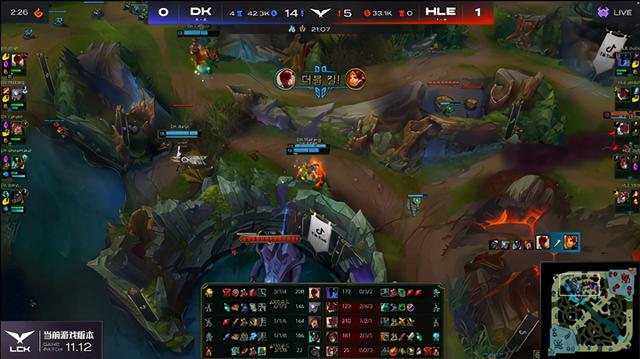 LOL-LCK：BeryL卢登悠米精准消耗狙杀薇恩，DK让一追二战胜HLE