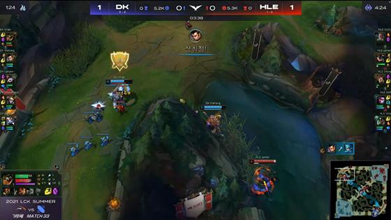 LOL-LCK：BeryL卢登悠米精准消耗狙杀薇恩，DK让一追二战胜HLE
