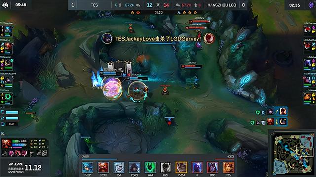 LOL-LPL：Karsa关键惩戒大龙拒绝被偷家，TES 2:0有惊无险击败LGD