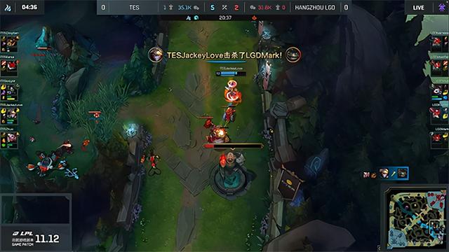 LOL-LPL：Karsa关键惩戒大龙拒绝被偷家，TES 2:0有惊无险击败LGD