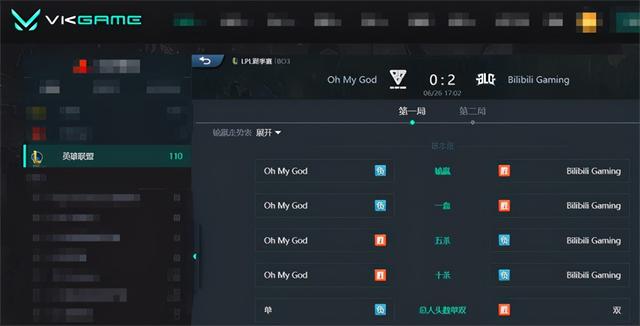 LOL-LPL：Aiming四杀伊泽瑞尔输出爆表，BLG 2-0终结OMG三连胜