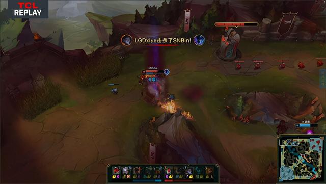 LOL-LPL：“兮猛惊我”xiye塞拉斯单杀Bin梦魇！LGD 2：1击败SN