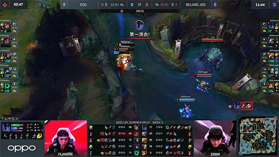 LOL-LPL：圣枪哥瑟提拉四人控制无解，EDG 2:0击败JDG豪取6连胜