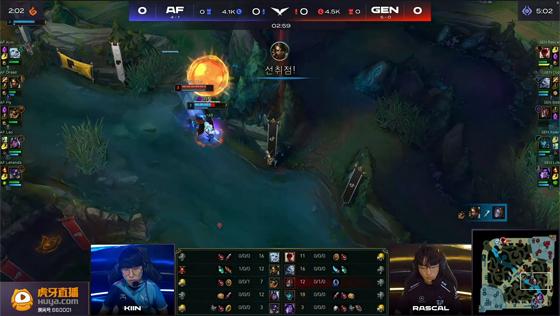 LOL-LCK：Rascal“哥的盲僧”一枝独秀，GEN有惊无险2-0击败AF