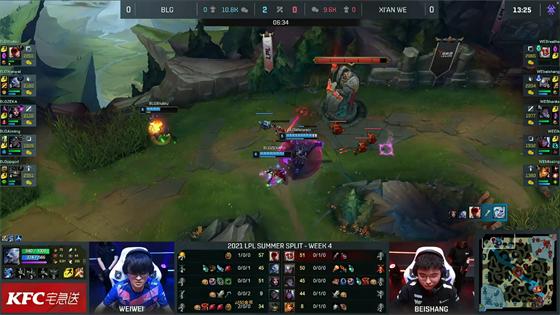 LOL-LPL：Shanks塞拉斯临危受命盘活中野，WE让一追二2-1战胜BLG