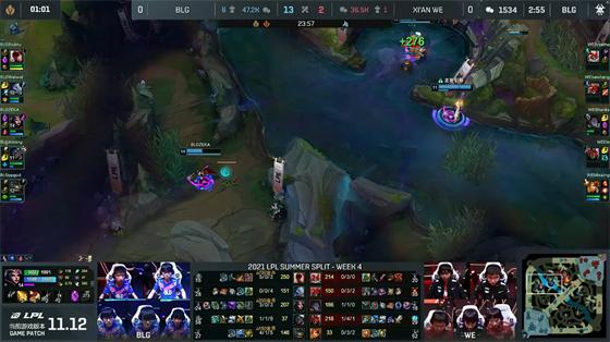LOL-LPL：Shanks塞拉斯临危受命盘活中野，WE让一追二2-1战胜BLG