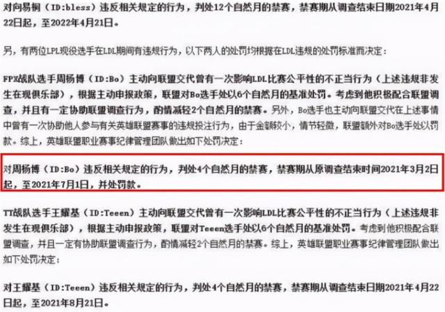 BO终于解禁！FPX的难题来了，究竟该不该让BO上场打比赛？