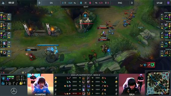 LOL-LPL：Bin格温天神下凡瞬斩四杀，SN让一追二2-1战胜RNG