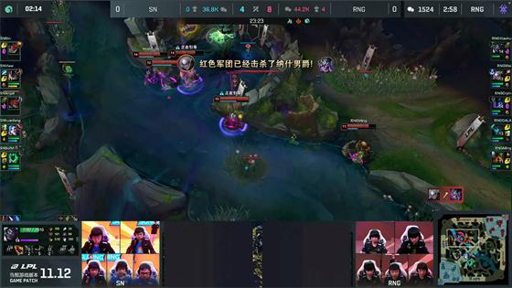 LOL-LPL：Bin格温天神下凡瞬斩四杀，SN让一追二2-1战胜RNG