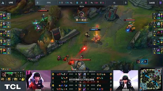 LOL-LPL：Wink德莱文8分钟吸蓝刀伤害爆炸，iG状态回暖2-0横扫FPX