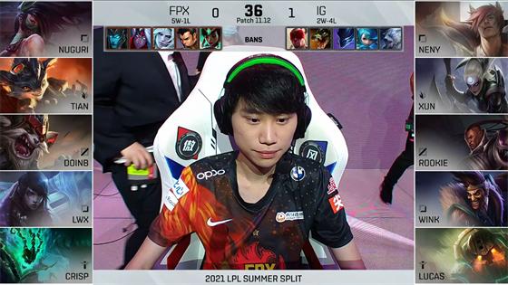 LOL-LPL：Wink德莱文8分钟吸蓝刀伤害爆炸，iG状态回暖2-0横扫FPX