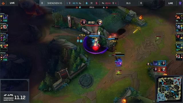 LOL-LPL：AimingEZ闪现跳脸单杀韦鲁斯，BLG2-0送给V5七连败