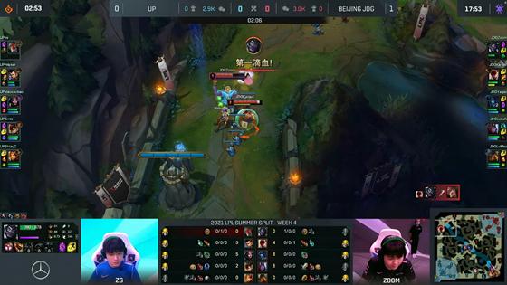LOL-LPL：Kanavi完美发挥收获二连MVP，JDG两局横扫2-0战胜UP