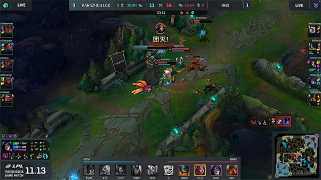 LOL-LPL：Xiaohu佛耶戈秒杀后排，RNG 2-0终结LGD三连胜