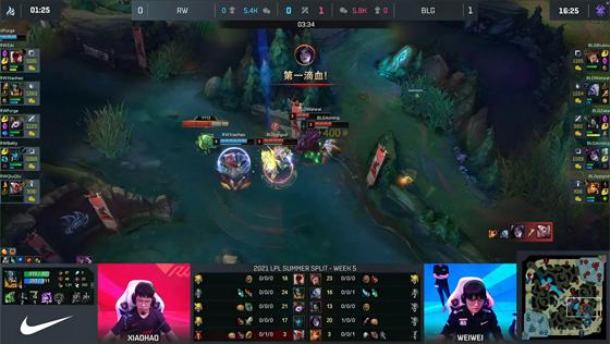 LOL-LPL：Zeka阿卡丽单切后排怒砍三杀，BLG干净利落2-0轻取RW