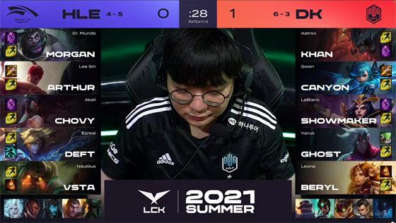 LOL-LCK：妖姬虐泉三杀无人可挡，DK强势翻盘2-0终结HLE三连胜