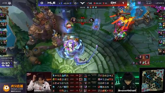 LOL-LCK：妖姬虐泉三杀无人可挡，DK强势翻盘2-0终结HLE三连胜