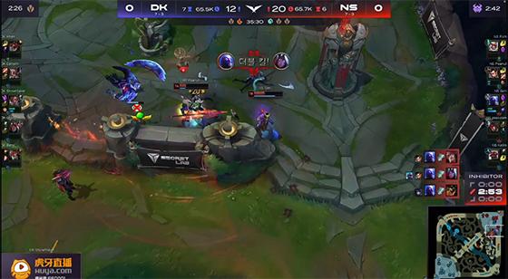 LOL-LCK：Gori“雷电法王”瑞兹逆境四杀，NS 2:1终结DK三连胜