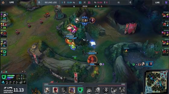 LOL-LPL：TheShy开局失误送一血，iG惨遭碾压0-2不敌JDG
