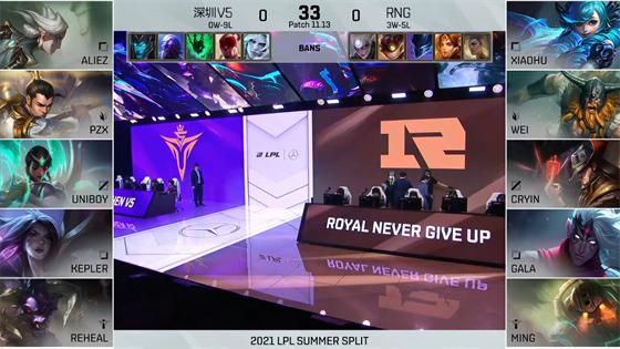 LOL-LPL：Yuekai妖姬魔影迷踪瞬秒卡莎，RNG两局横扫2-0击败V5