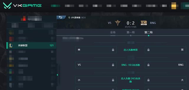 LOL-LPL：Yuekai妖姬魔影迷踪瞬秒卡莎，RNG两局横扫2-0击败V5