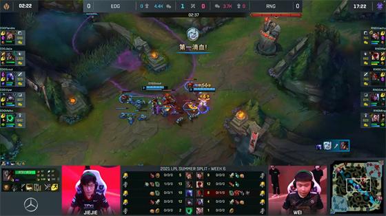 LOL-LPL：Wei赵信灵性节奏掌控全局，RNG窒息运营2-0横扫EDG