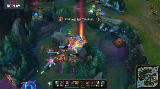LOL-LPL：Forge阿卡丽秀翻团战豪取四杀，RW鏖战三局2-1战胜RA