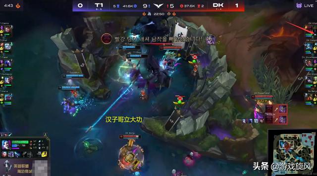 LOL：汉子哥抢大龙续命原神哥却想下班？连送两波T1扳平比分