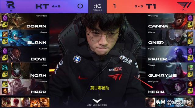 LOL：T1更换打野两局碾压轻取KT，李哥开心躺赢赛后经典点赞