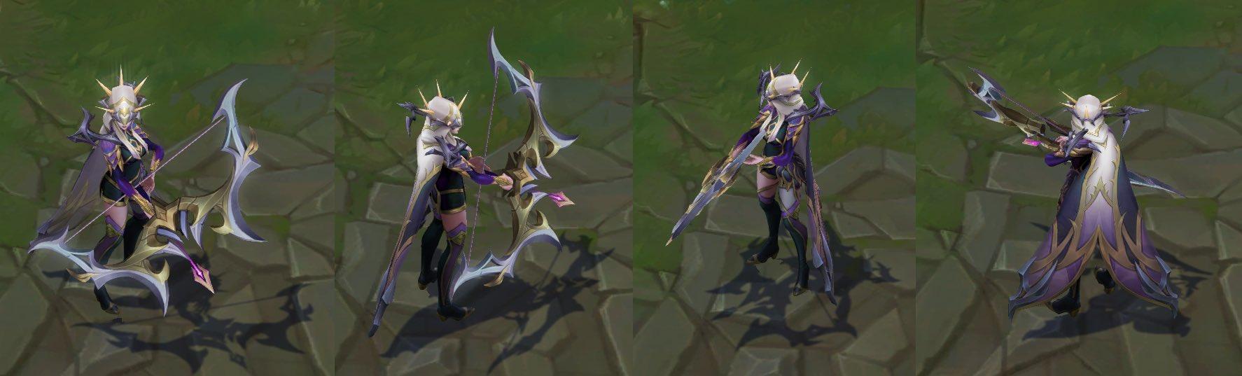 LOL今日测试服：魔女新皮肤上线，真正的九尾妖狐现身，太邪魅了