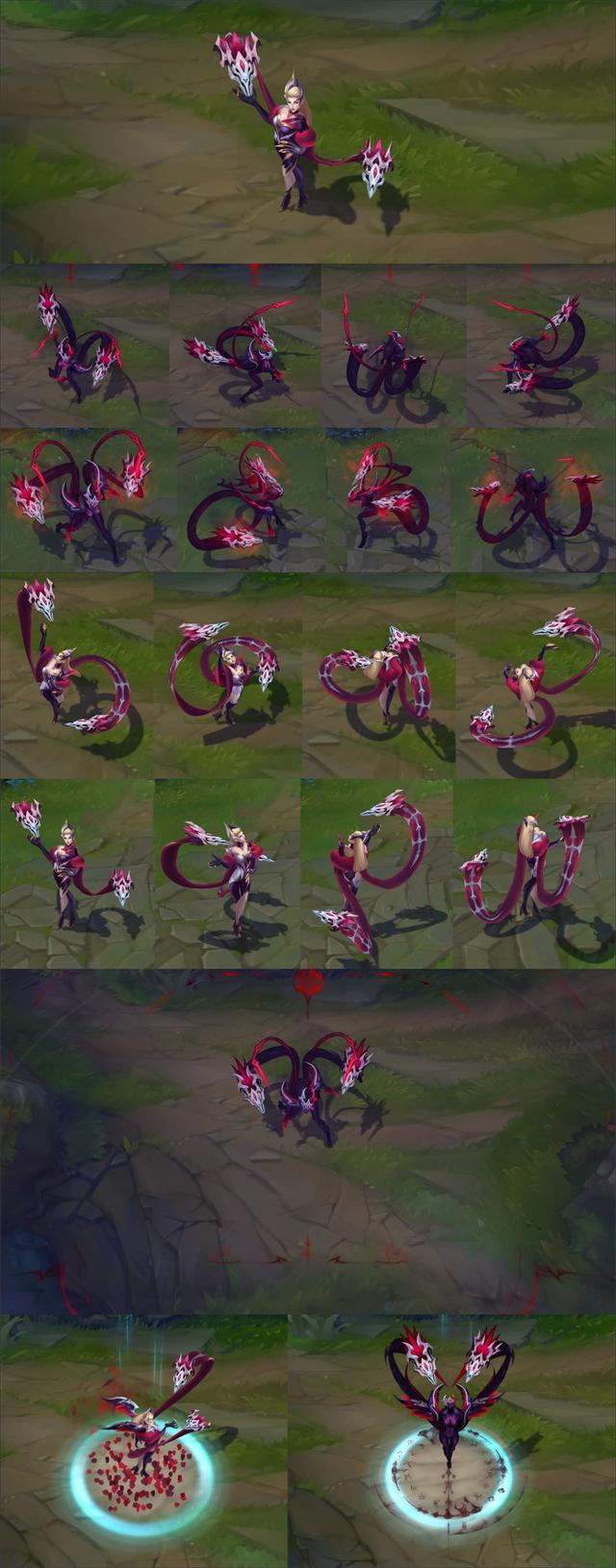 LOL今日测试服：魔女新皮肤上线，真正的九尾妖狐现身，太邪魅了