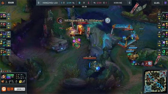 LOL-LPL：Breathe阿卡丽来去自如潇洒收割，WE冲阵体系2-0击败LGD