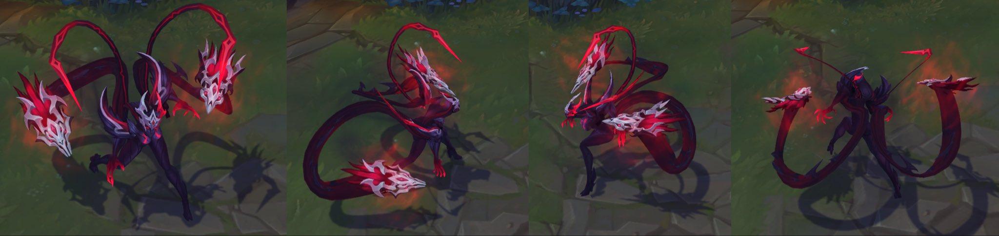 LOL测试服更新：阿狸艾希蛇女喜提魔女皮肤，乐芙兰获至臻皮肤