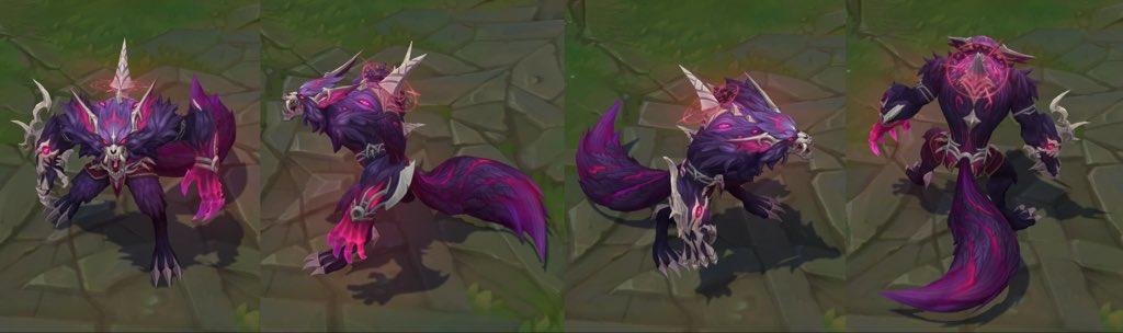 LOL测试服更新：阿狸艾希蛇女喜提魔女皮肤，乐芙兰获至臻皮肤