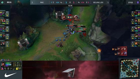 LOL-LPL：Xiaohu蒙多上路通关，RNG 2-1力克JDG收获六连胜
