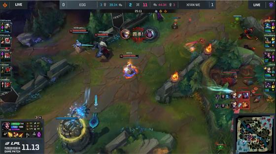 LOL-LPL：Clearlove重返赛场“7”差一招，WE 2-0掀翻榜首EDG