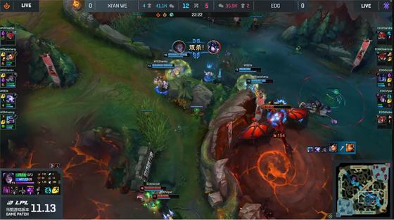 LOL-LPL：Clearlove重返赛场“7”差一招，WE 2-0掀翻榜首EDG