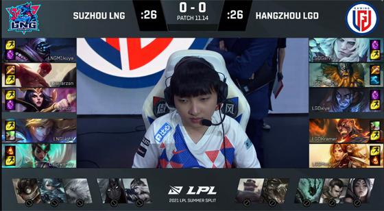 LOL-LPL：Ale连续两局对位单杀打开局面，LNG让一追二战胜LGD