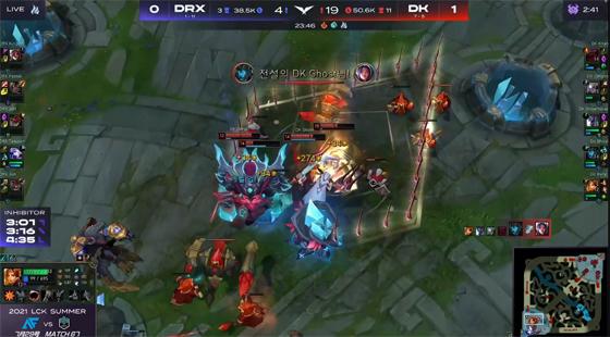 LOL-LCK：Canyon超神佛耶戈打穿三路，DK“人机局”2-0轻取DRX